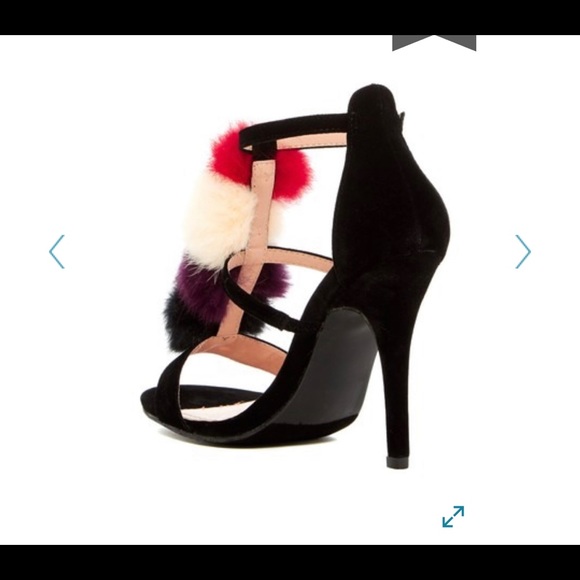 🔥Chase&Chloe pompom heel sandal🔥🔥 - Picture 6 of 7